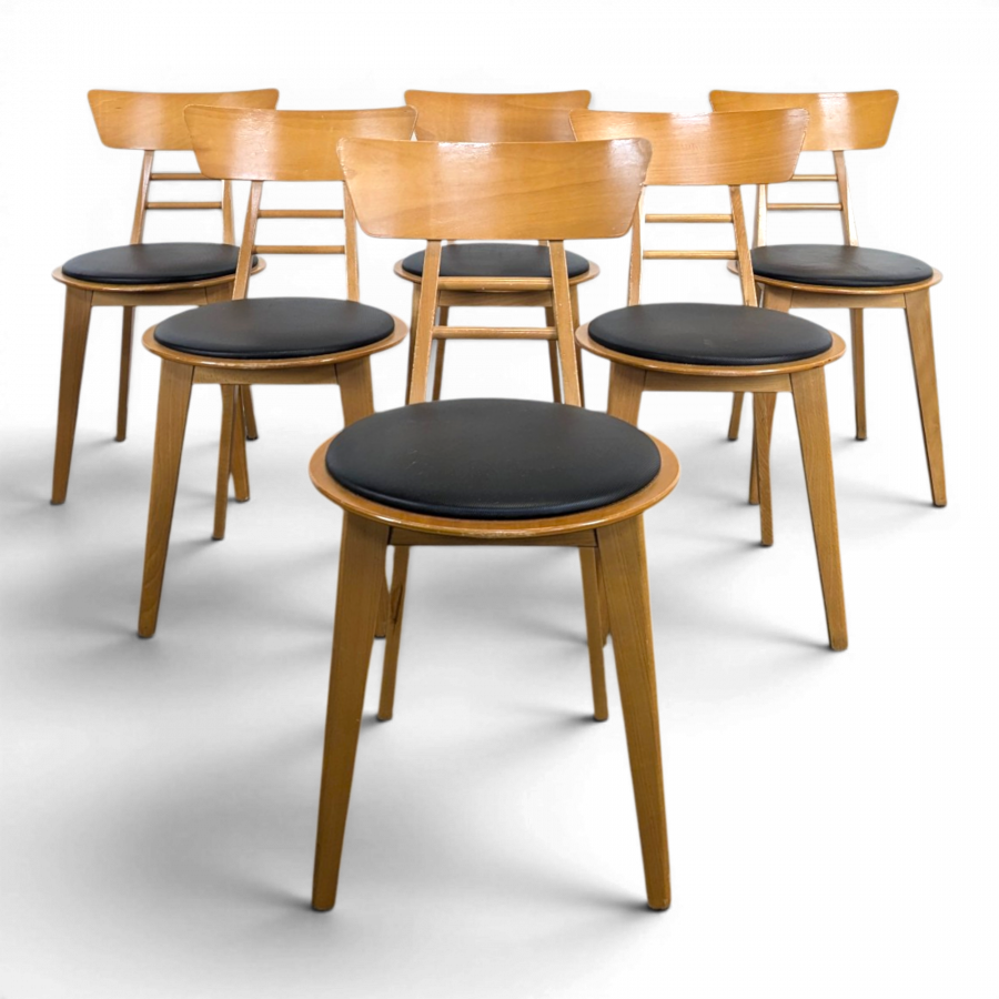 Set de 6 chaises édité par Ton
