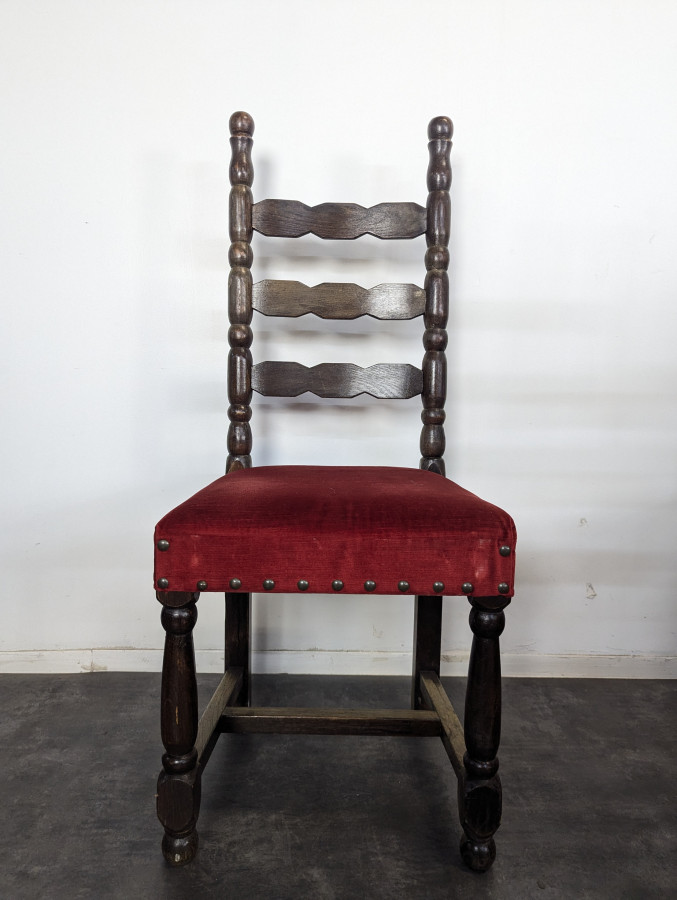 Série de 8 chaises espagnoles