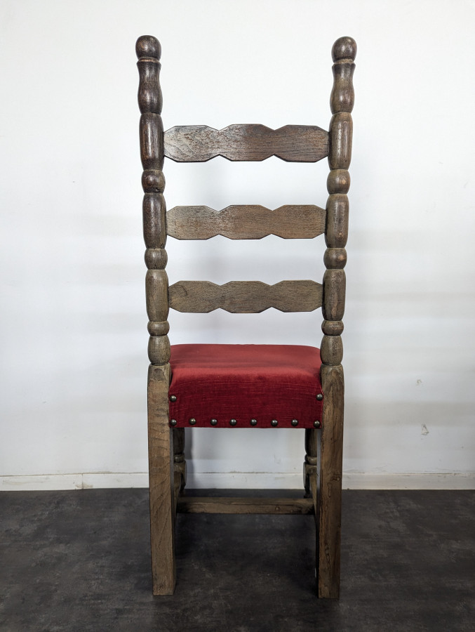 Série de 8 chaises espagnoles