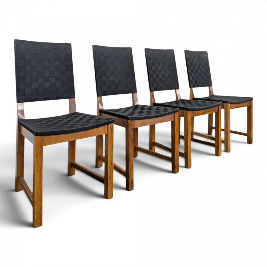 Série de 4 chaises modernes
