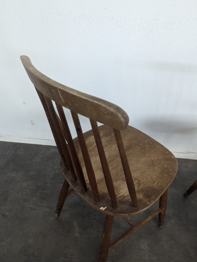 Paire de chaises scandinaves