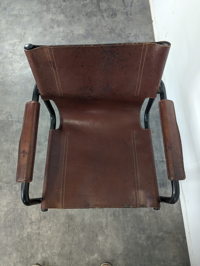 Fauteuil en cuir de Matteo Grassi