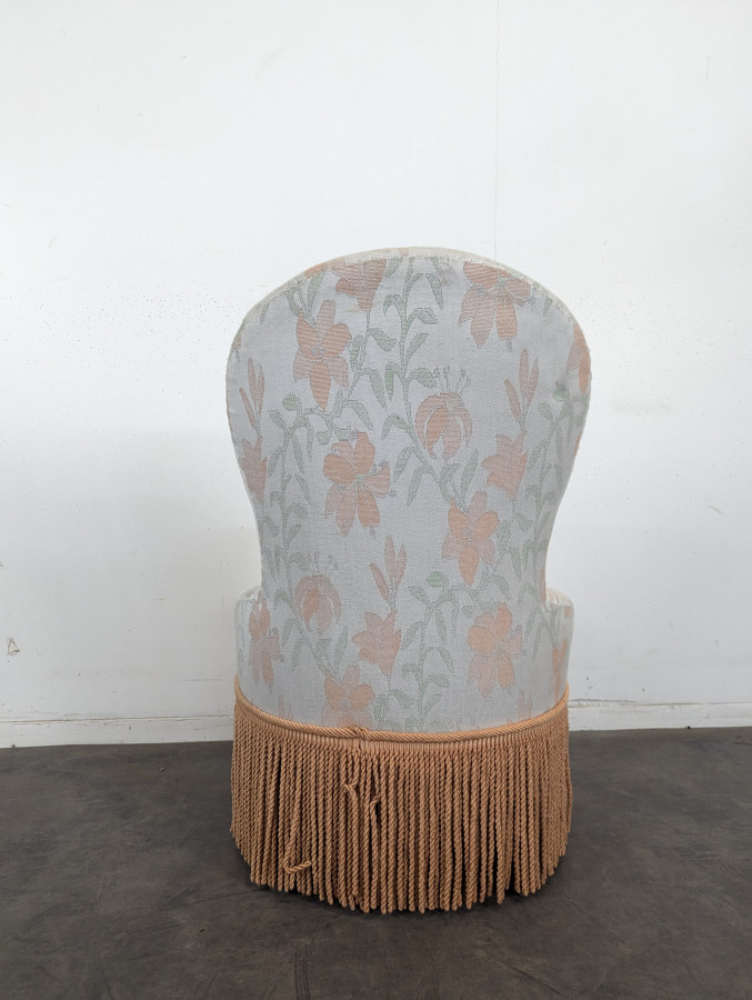 Fauteuil crapaud epoque Napoleon III