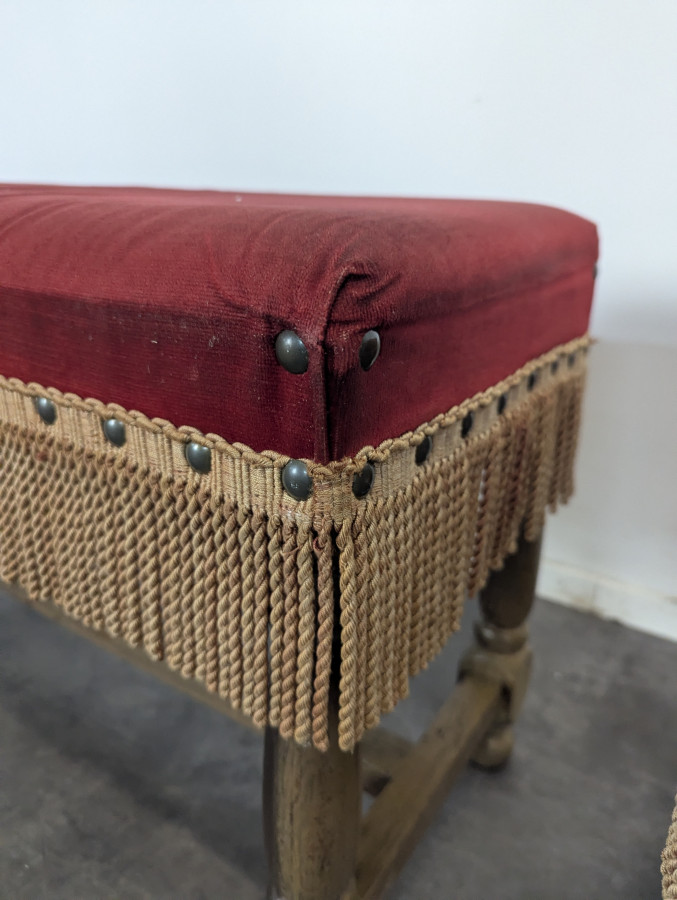 Paire de tabourets ottoman