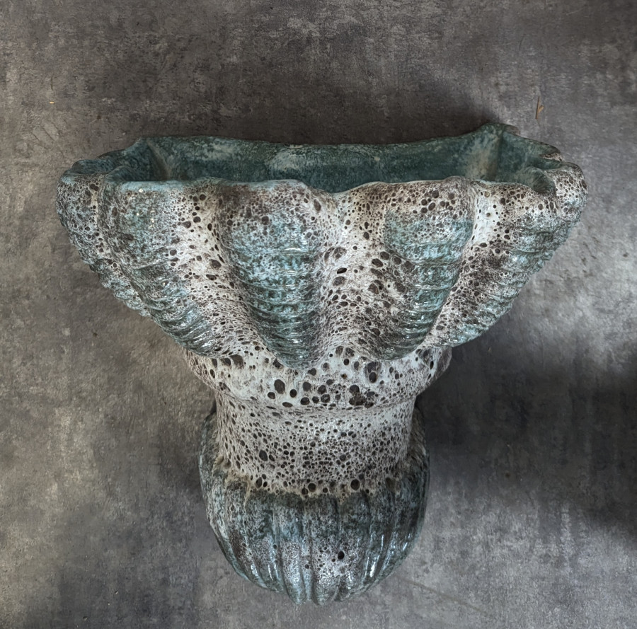 Fontaine en céramique émaillée des années 70