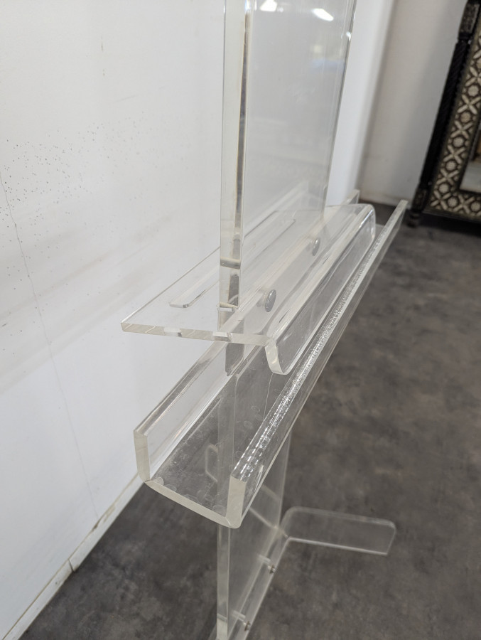 Chevalet en plexiglas années 70