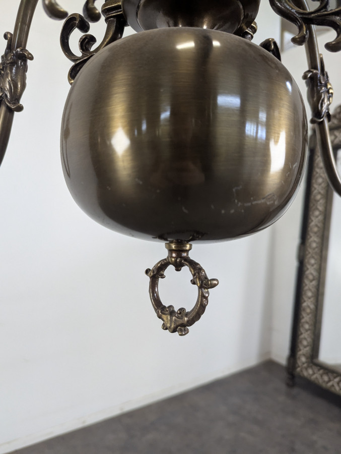 Paire de lustre hollandais en laiton