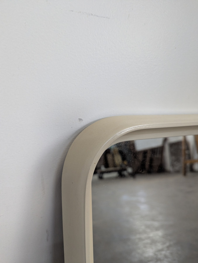 Miroir italien carré en résine