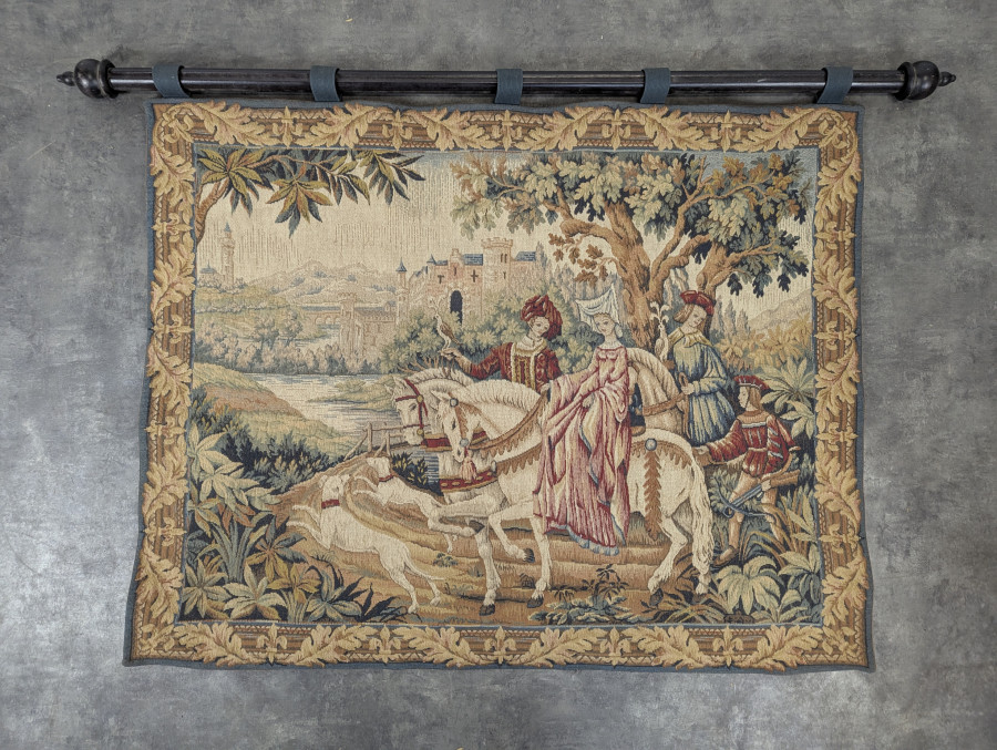 Tapisserie La Chasse Royale de Marc Waymel pour le Médailler Franklin