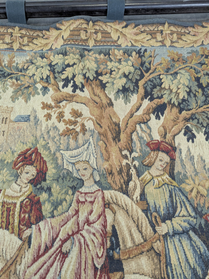 Tapisserie La Chasse Royale de Marc Waymel pour le Médailler Franklin