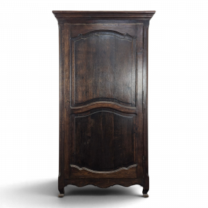 Bonnetière Louis XV en chêne à une porte
