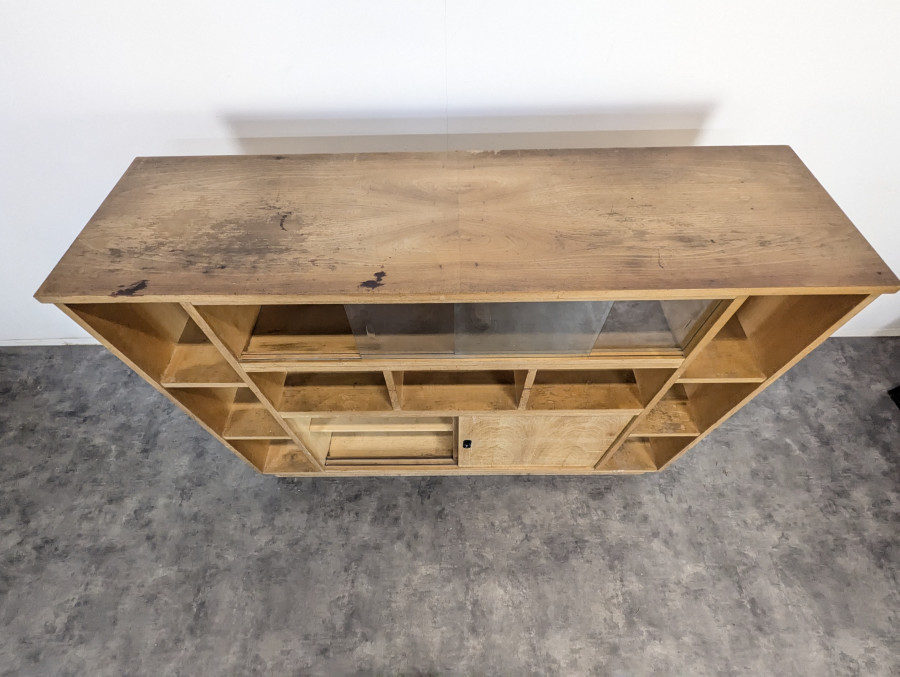 Buffet moderniste en acajou