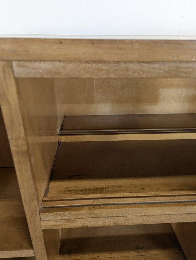 Buffet moderniste en acajou