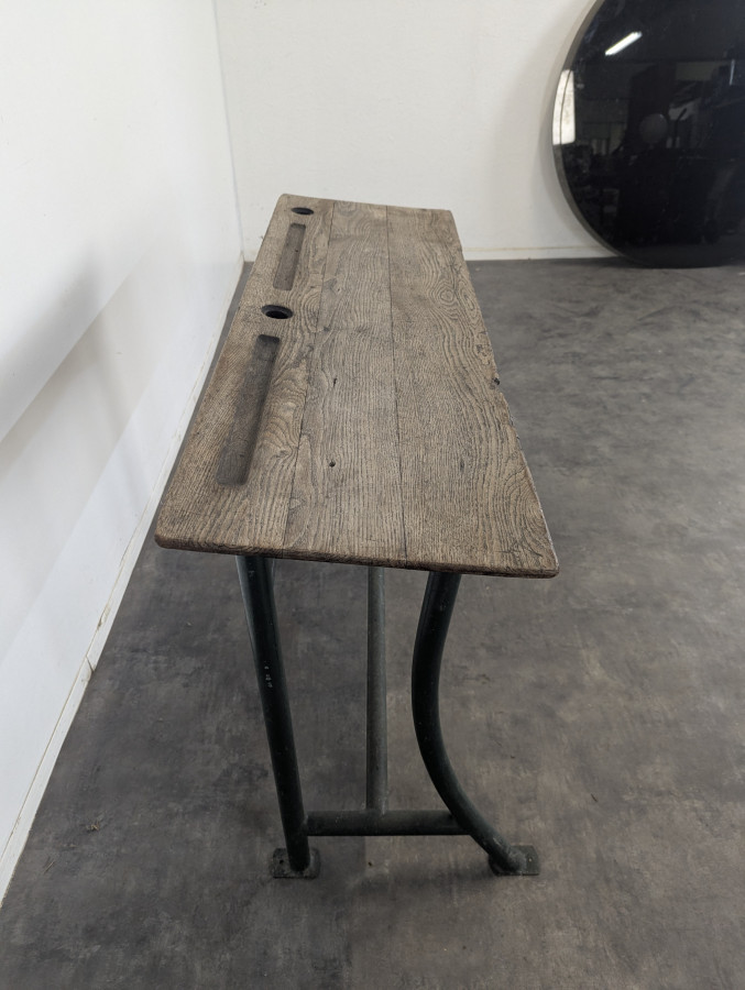 Bureau d'écolier vintage des années 60
