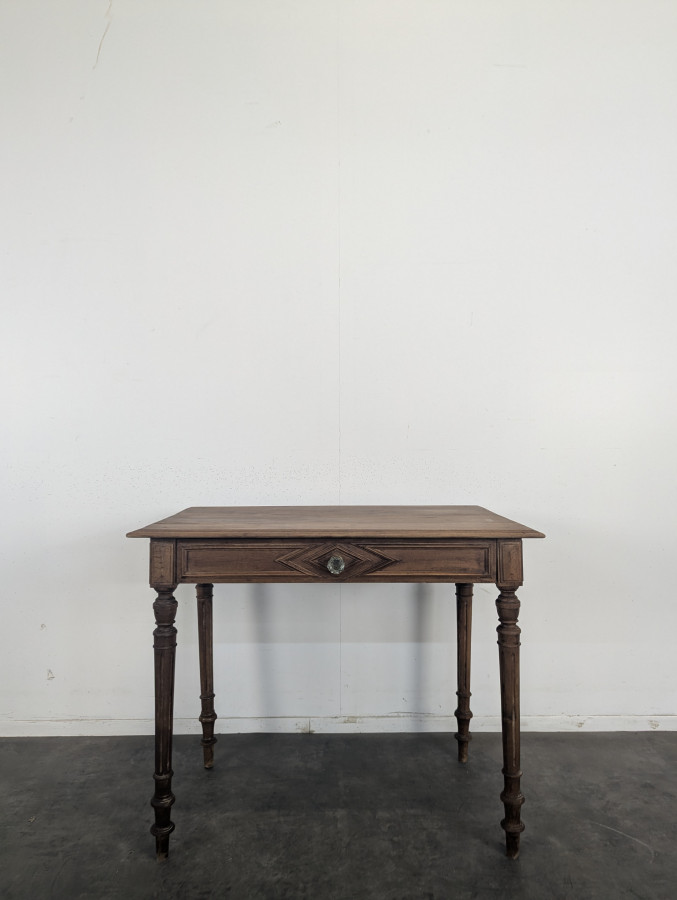 Bureau en noyer fin XIXème