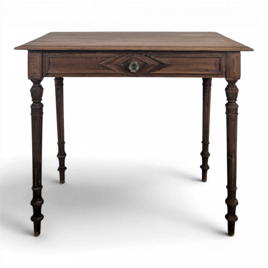 Bureau en noyer fin XIXème