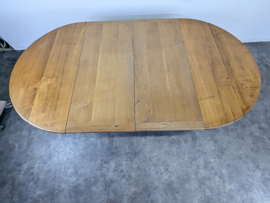 Table à volet à allonges d'époque Louis Philippe