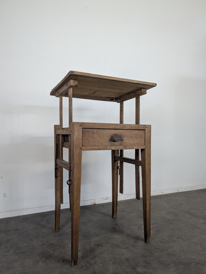Table de métier bureau escamotable