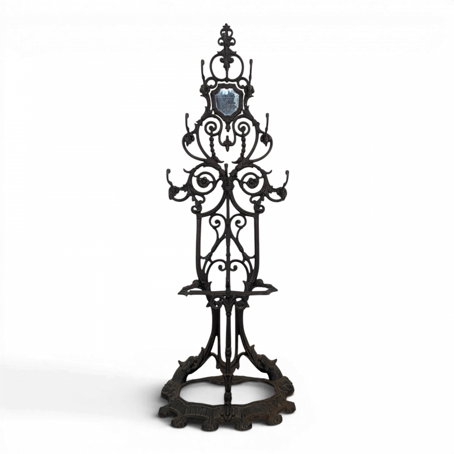 Porte manteau vestiaire en fonte