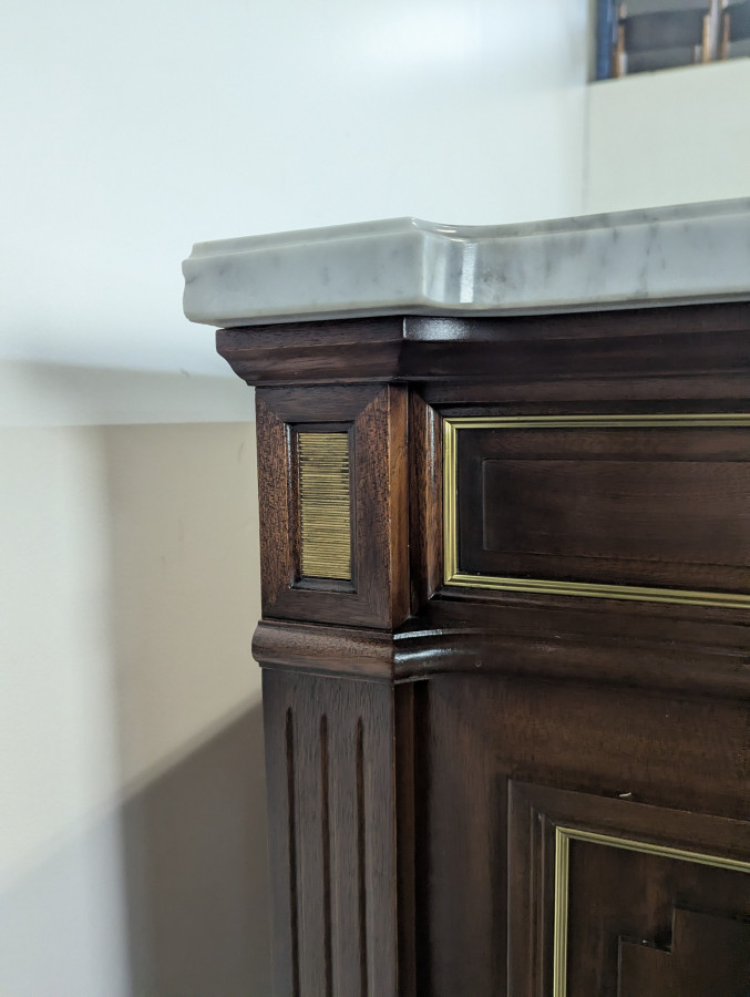 Enfilade de style Louis XVI en acajou