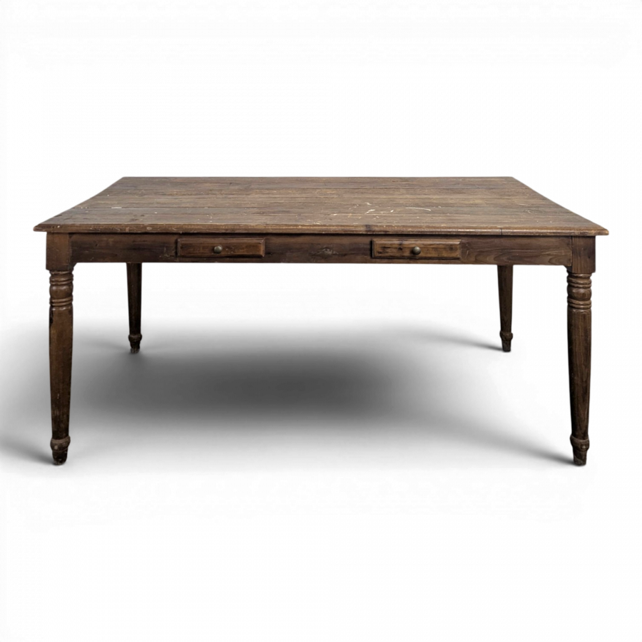 Table de ferme rustique