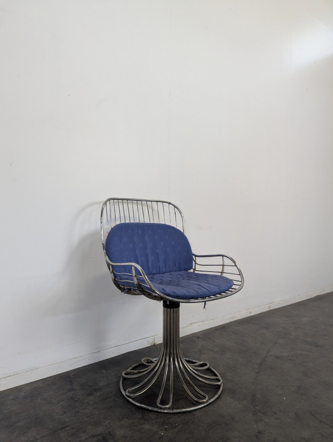 Ensemble d'une table et 4 chaises de Gastone Rinaldi