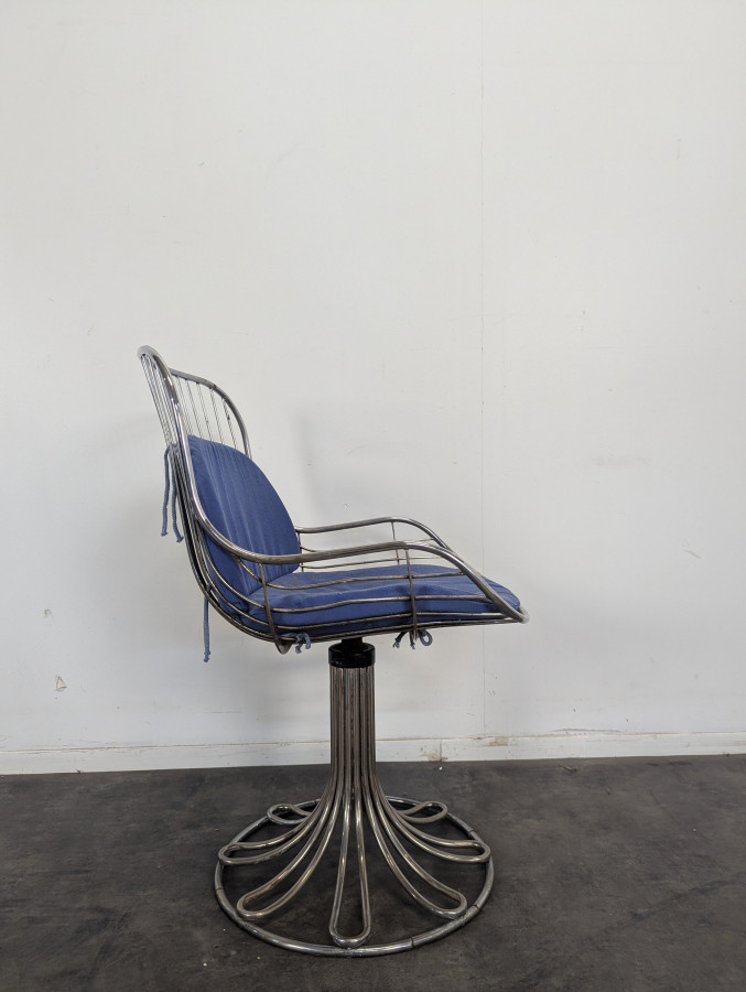 Ensemble d'une table et 4 chaises de Gastone Rinaldi