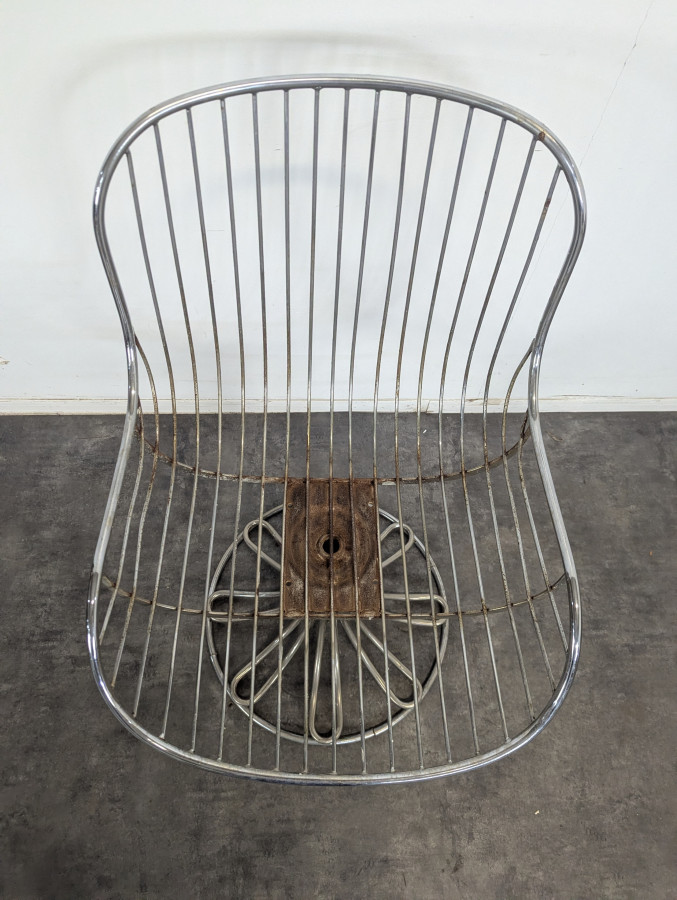 Ensemble d'une table et 4 chaises de Gastone Rinaldi