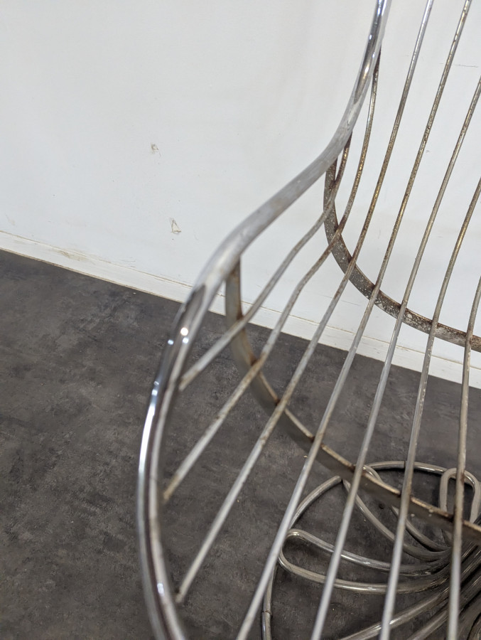 Ensemble d'une table et 4 chaises de Gastone Rinaldi