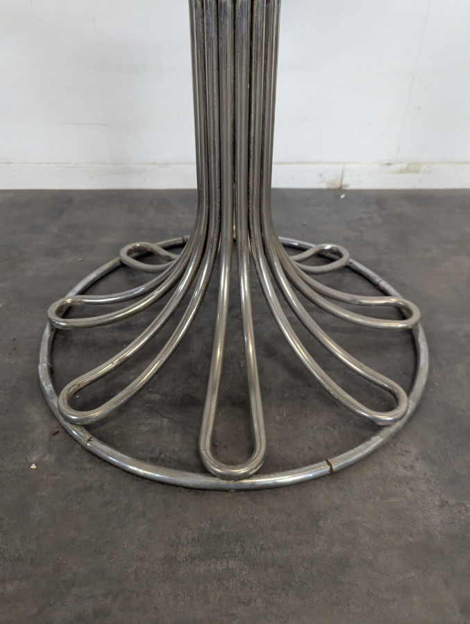 Ensemble d'une table et 4 chaises de Gastone Rinaldi
