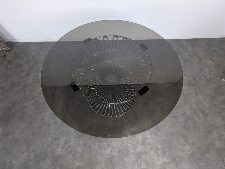 Ensemble d'une table et 4 chaises de Gastone Rinaldi
