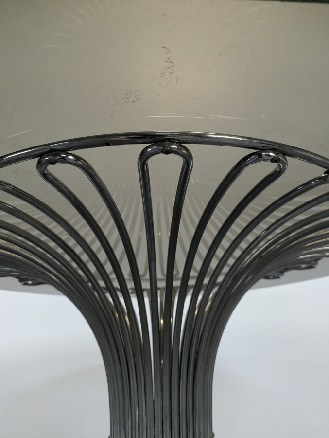 Ensemble d'une table et 4 chaises de Gastone Rinaldi