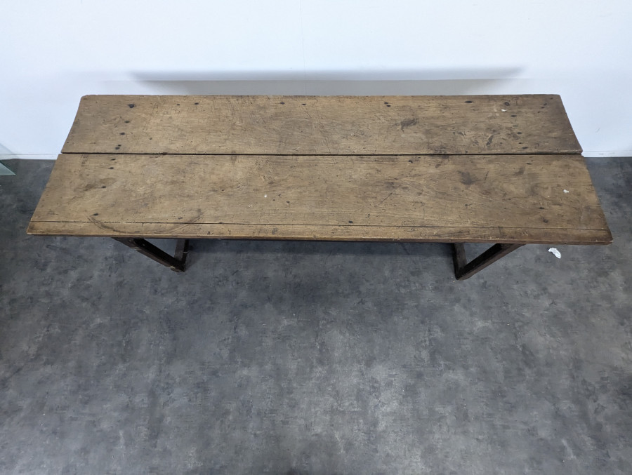 Table de ferme rustique