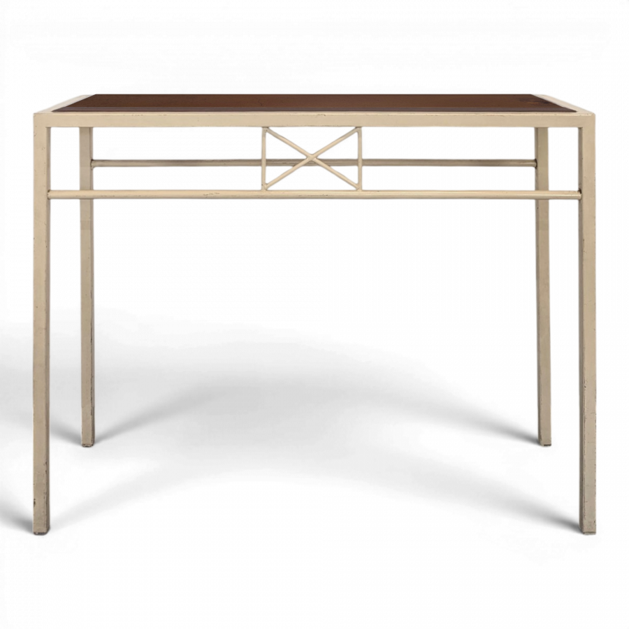 Console moderne bois et metal