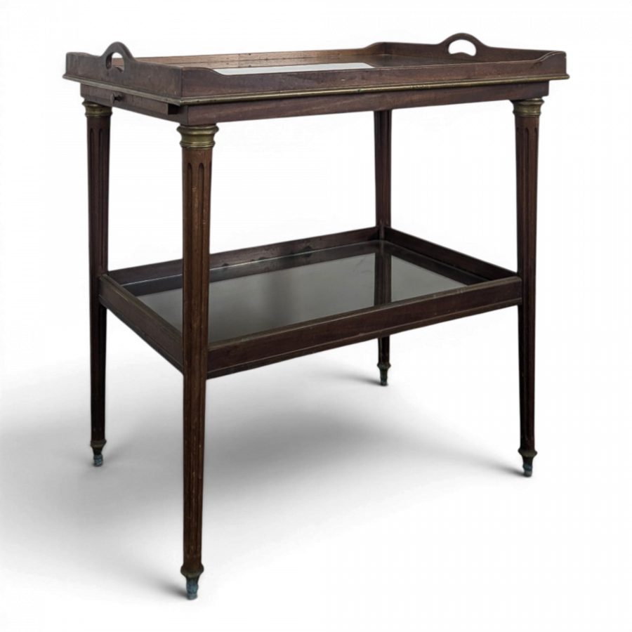 Table desserte de style Louis XVI fin 19ème