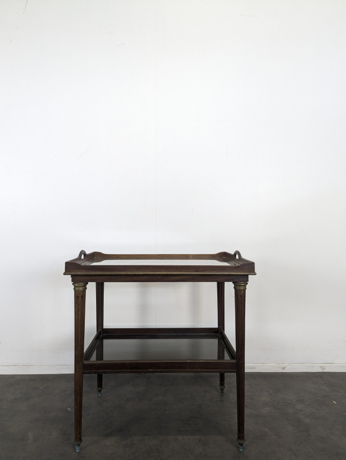 Table desserte de style Louis XVI fin 19ème