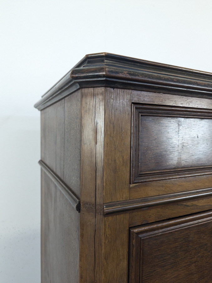 Semainier Secrétaire en trompe l'oeil fin XIXème