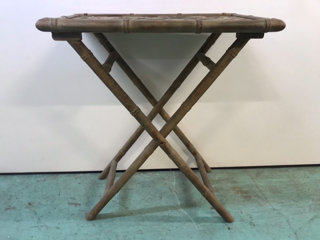 Table tissus Bambou