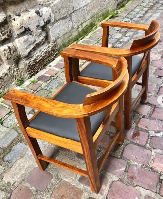 Paire de fauteuils des années 60’