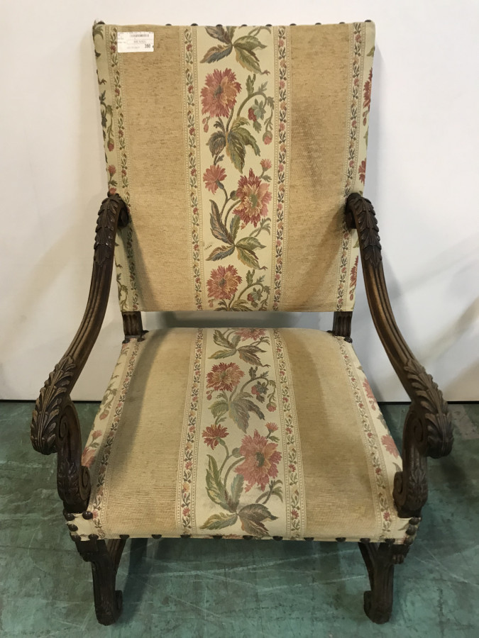 Fauteuil de style Louis XIII