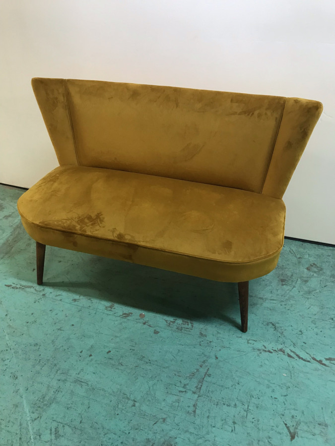 Banquette moderne Jaune moutarde