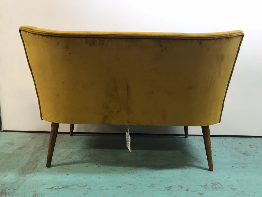 Banquette moderne Jaune moutarde