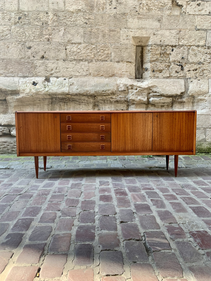 Enfilade scandinave en teck