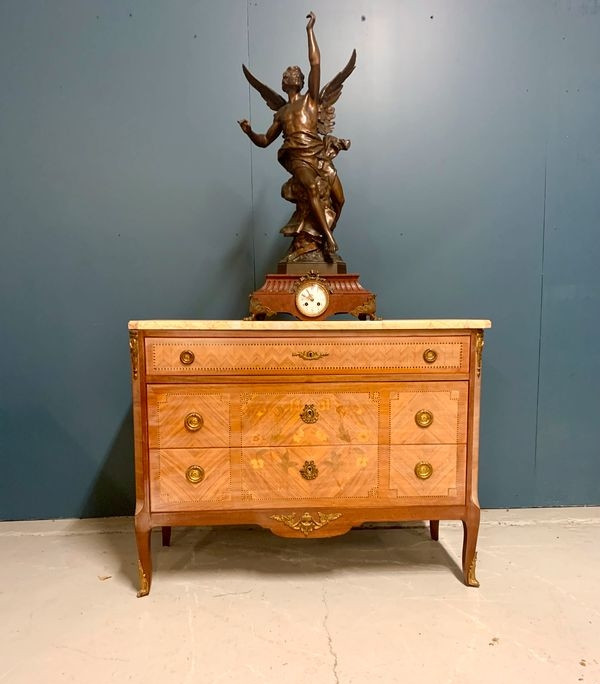 Commode transition en marqueterie
