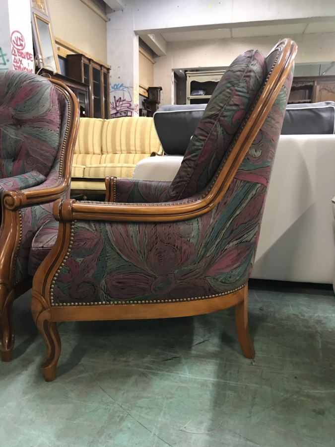 Fauteuil en Merisier