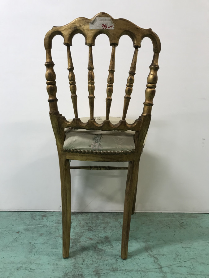 Chaise dorée Napoléon III