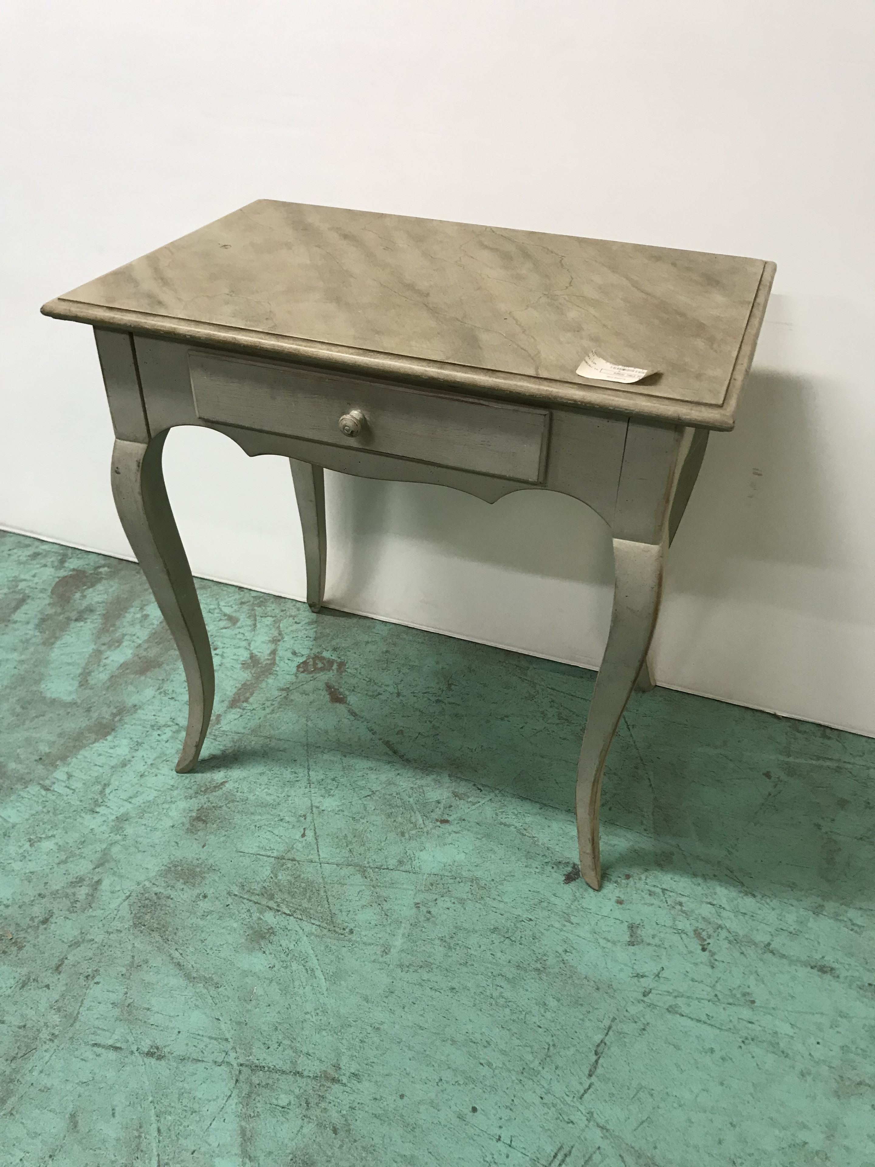 Pionier Vaarwel Wapenstilstand Bureau à décor marbré - La Brocante En Ligne