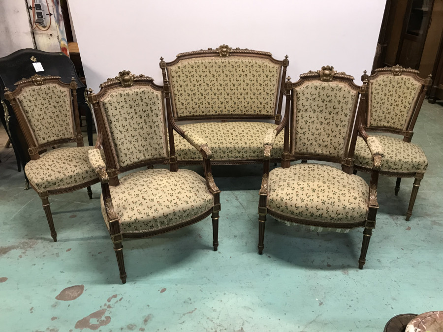 Salon Louis XVI Noyer