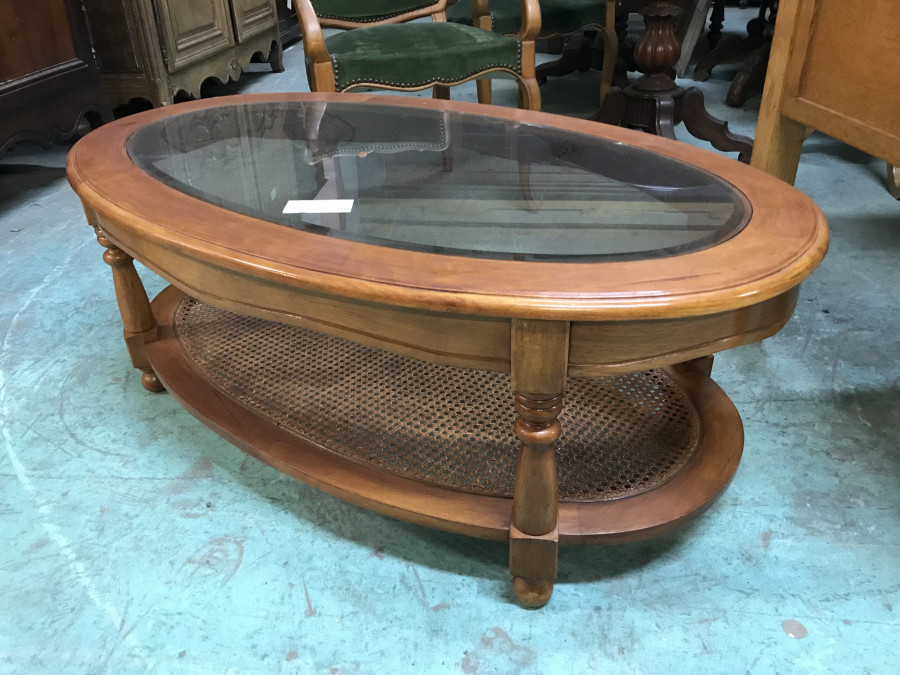 Table basse en Merisier
