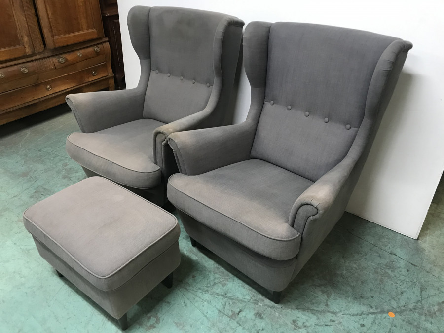 Fauteuil en tissu